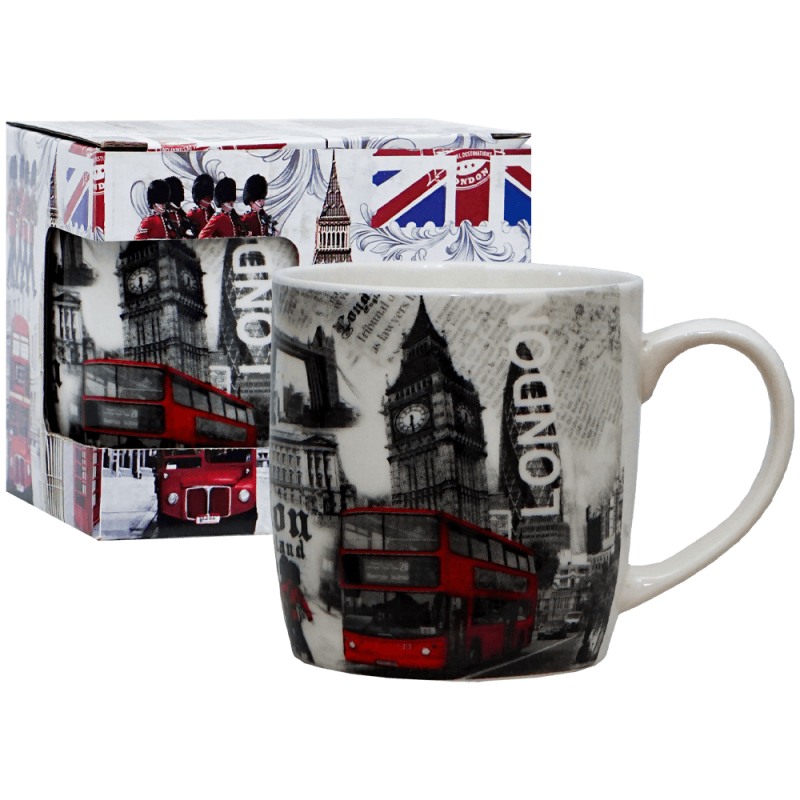 Cana ceramica London in cutie 400 ml